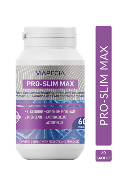 Viapecia Pro-slimmax 60 Tablet - Sindirim Desteği ve İçin Etkili Takviye
