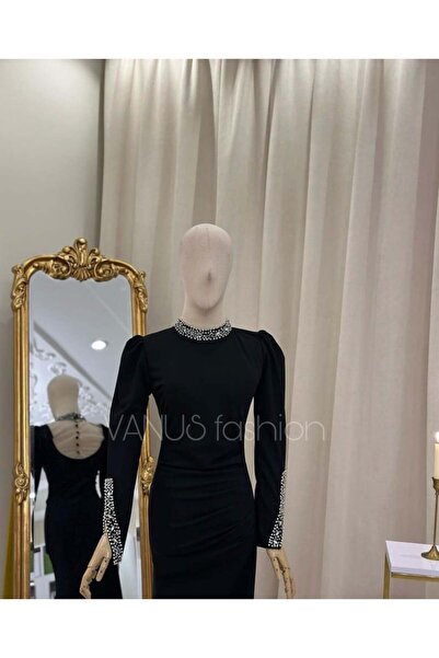 vanus fashion فستان ماسك سترتش 4009