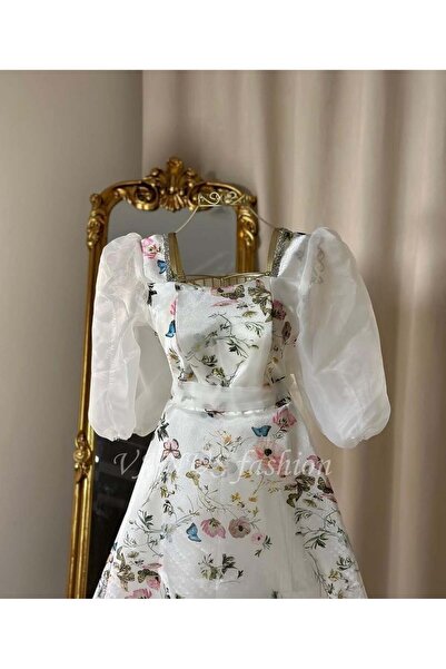 vanus fashion فستان ميدي ( 2 لونين) 4271