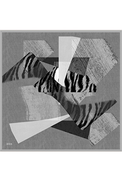 Aker Eșarfă colorată din satin crep de mătase