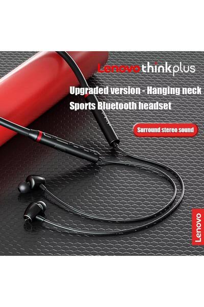 LENOVO thinkplus He05x II Manyetik Neckband Kablosuz Bluetooth 5.0 Kulaklık Siyah