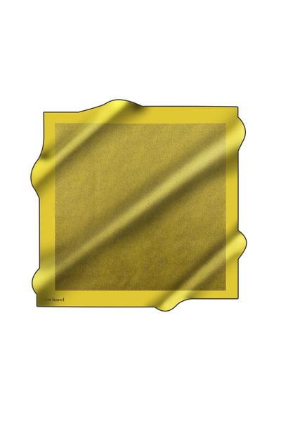 Cacharel Sarı 90X90 Tivil Eşarp