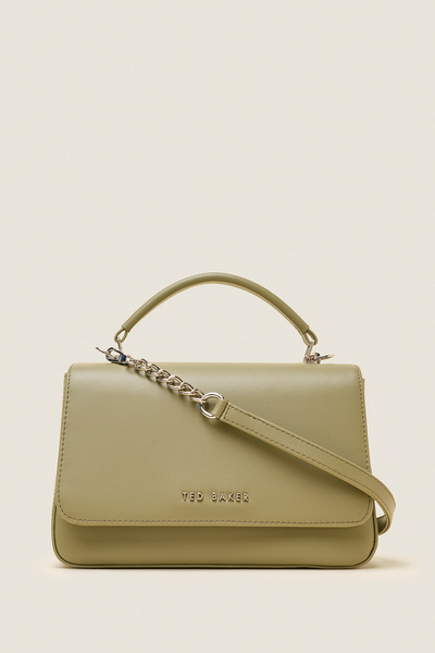 Ted Baker KAPAKLI DÜZ CİLT ASKILI ÇAPRAZ ÇANTA