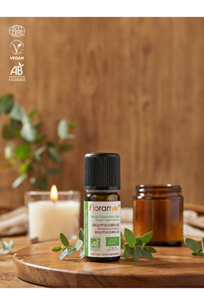Florame Organik Okaliptus Globulus Uçucu Yağı 10 ml - %100 Saf - Vegan
