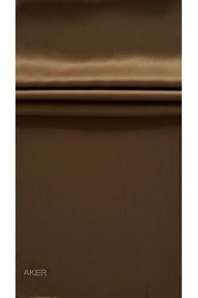 Aker Kahverengi 75X190 CM Kristal Şal