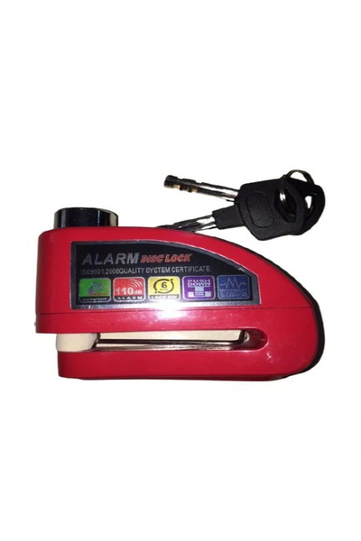 RMG World Class Locks 110 Db Renkli Alarmlı Disk Kilidi