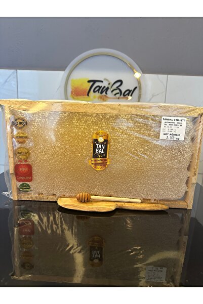 TANBAL Organik Yayla Petekli Bal 2.6kg (gurme lezzet)