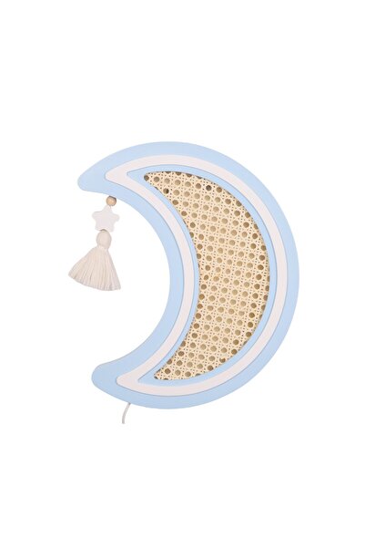 Linvia Kids Ay - Çocuk Ahşap LED Gece Lambası