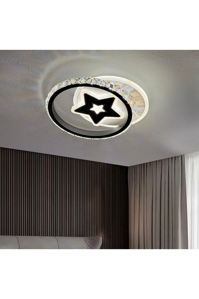 KORMAN TECHNIK Aplica LED Hadley 24W Alb Negru