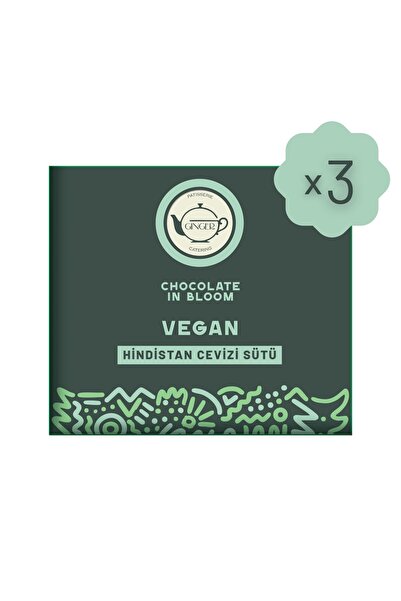 Ginger İstanbul Vegan Tablet Çikolata Seti 40 Gr