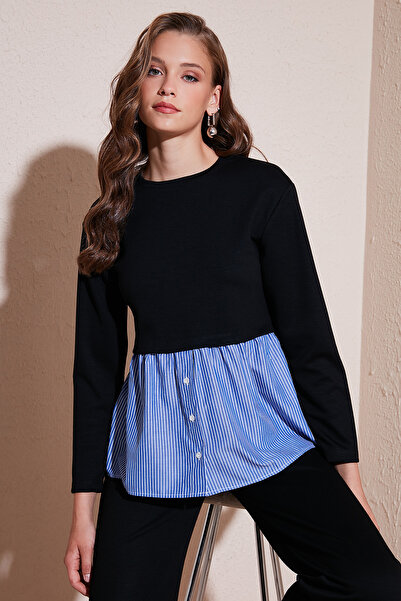 Lela Oversize Crew Neck Shirt Sweat - Sweat 5865880