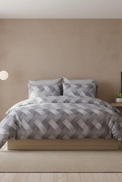 oabhome Pletenica Sa deznom Bračni Čaršav komad Set posteljine Ranforce 4 kom...