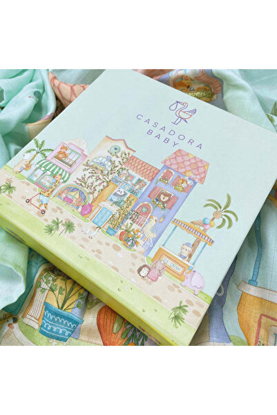 Casadora Baby Logolu Dolce Villa Hediye Kutusu - 21x21x7,5cm