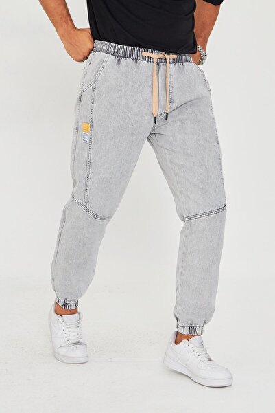 masso moda Pantaloni pentru bărbați cu model segmentat, cu etichetă laterală,...