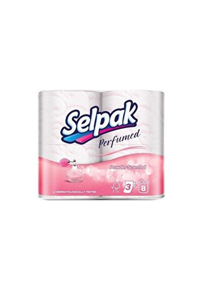 peçetebu Tuvalet Kağıdı Pudra Kokulu 8'li