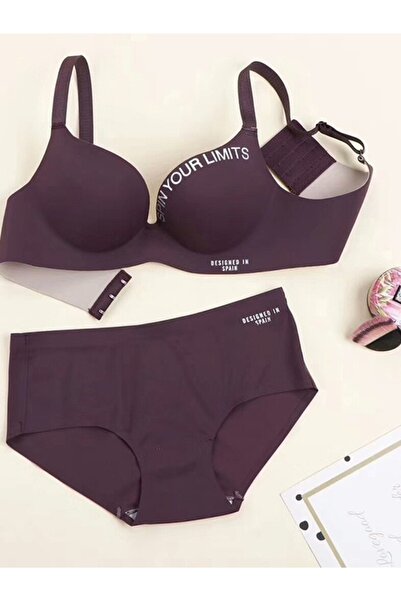 Eces Design Kadın Destekli Lazer Kesim Sütyen Külot Takımı W2008