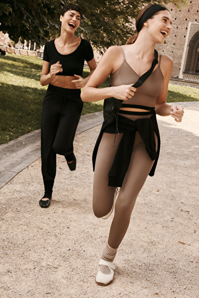 Penti Khaki Seamless High Waist Leggings