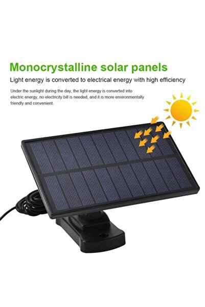 gaman 138 Led Kumandalı Hareket Sensörlü Harici Panelli Güneş Enerjili Solar Lamba