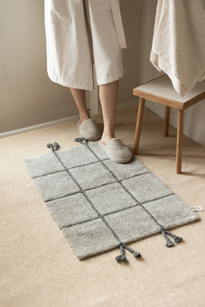 İrya Elani Single Bath Mat 100% Cotton 50X80 cm Mint