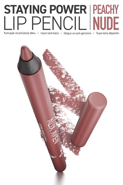 Alix Avien Suya Dayanıklı Uzun Süre Kalıcı Yumuşak Dudak Kalemi - Staying Pow...