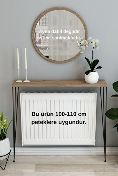 TALAŞTOZUM 120 Cm Atlantik Çam Petek Üstü Raf - Dresuar