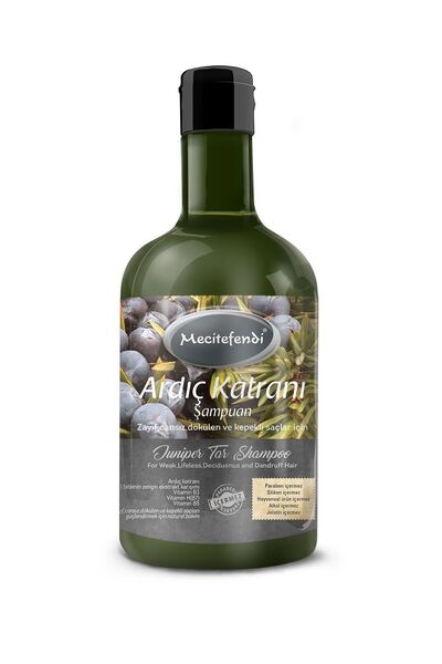 Mecitefendi Ardıç Katranı Bitkisel Özlü Kepeğe Ve Kaşıntıya Karşı Şampuan 400 ml