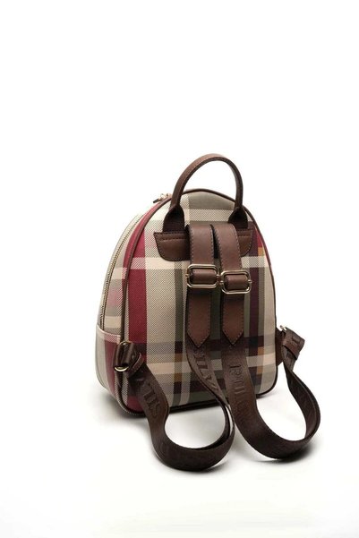 Silver Polo Rucsac de damă verde - maro Sp945