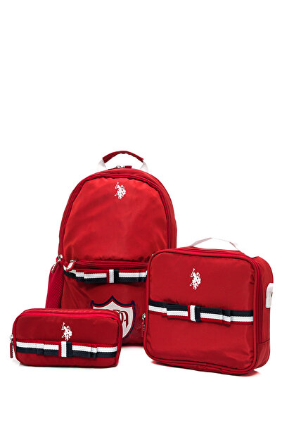 U.S. Polo Assn. الولايات المتحدة بولو. اسن. مجموعة حقائب مدرسية للجنسين PLSET 242848586