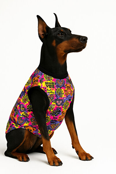 Yumuşak Tüylü Patiler Cat-Dog Outfit Crazy Teddy Bear - Large Breed