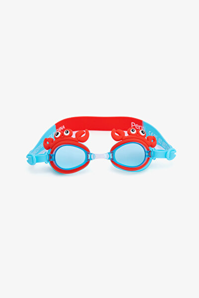 Penti Boy's Crab Multicolored Swimming Goggles