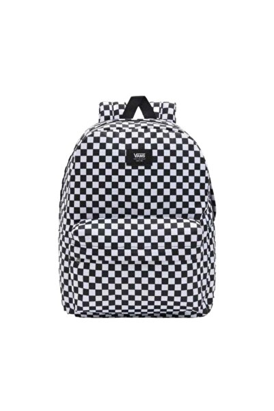 Vans Old Skool Check Backpack VN000H4XY281 Siyah Çanta