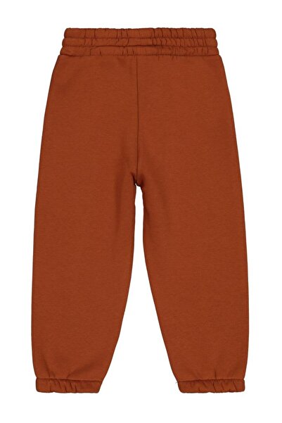 Civil Boys بنطلون رياضي مخيط بخطوط للأعمار من 2-5 سنوات - برتقالي للأعمار من ...