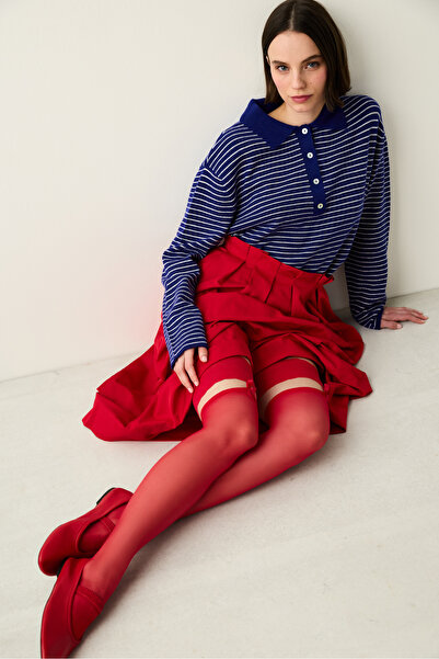 Penti Ciorapi cu jartieră din dantelă