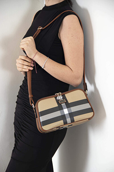 Silver Polo Geantă crossbody pentru femei 899