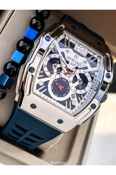 Reward العلامة التجارية الأزرق الداكن سيليكون باند التناظرية / الرقمية للرجال...