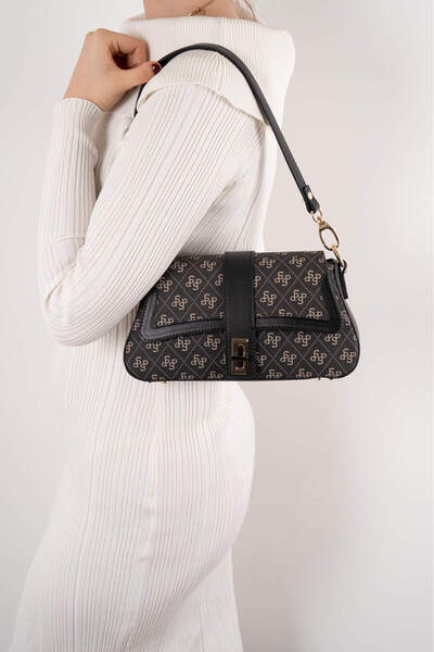 Silver Polo Geantă de umăr pentru femei 1177