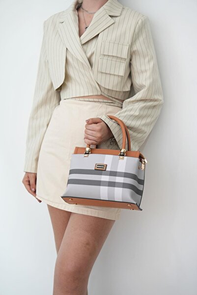 Silver Polo حقيبة يد وحقيبة كروس نسائية 826