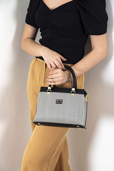 Silver Polo حقيبة يد وحقيبة كروس نسائية 826