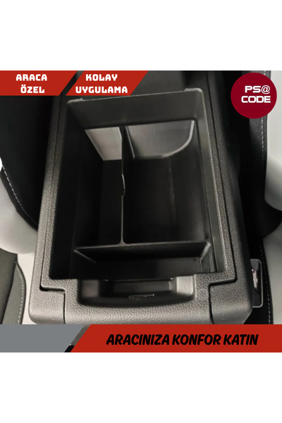 Toprakshop PSA CODE Renault Duster Uyumlu Orta Konsol Düzenleyici (2024-2026 MODEL)