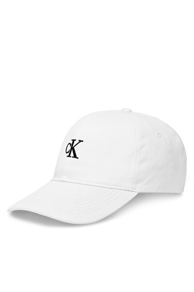 Calvin Klein قبعة بيضاء نسائية