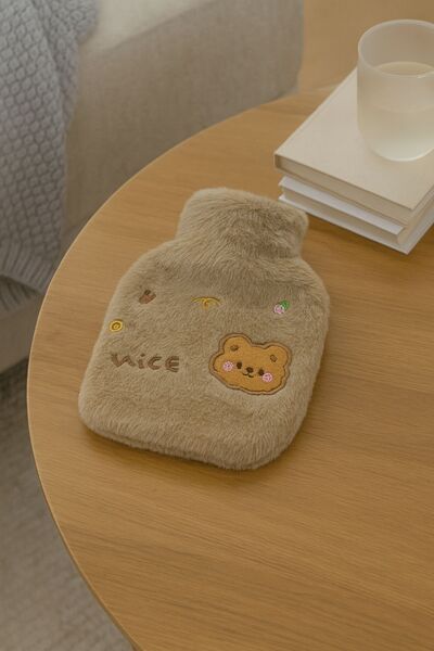 YOYOSO Cute Little Animals Hot Water Bottles 800ml Coffee