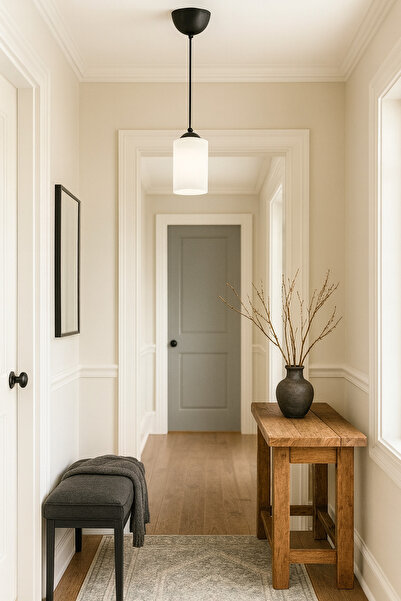 zorbey enet aydınlatma Tekli Mika Beyaz Renk Avize Şık Görünüm