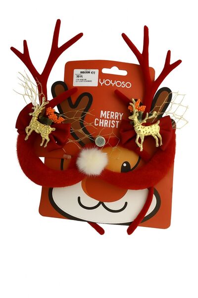 YOYOSO New Year's Deer Detailed Glasses