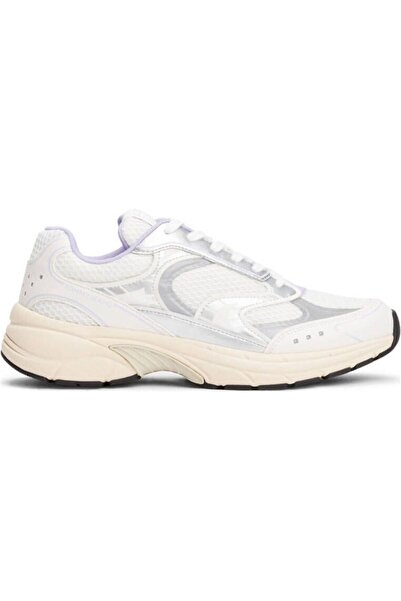 Tommy Hilfiger Kadın Beyaz Crop Üst