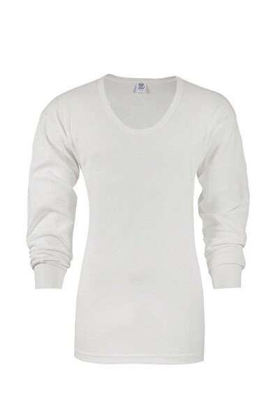 Yıldız İç Giyim Yıldız 46 muška krem majica dugih rukava Termalno