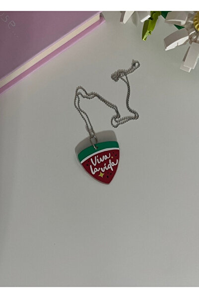 Hara Company قلادة البطيخ المتلألئة K-Drama Viva La Vida