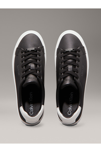 Calvin Klein Vulc Lace Up Kadın Siyah Kadın Sneaker Hw0hw01681-0gj