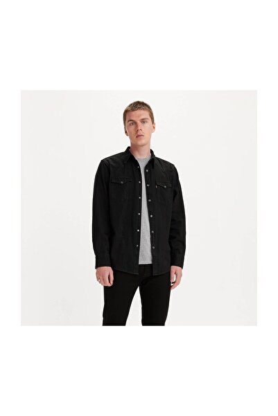 Levi's Barstow Western Standard Marble Black Men's Shirt