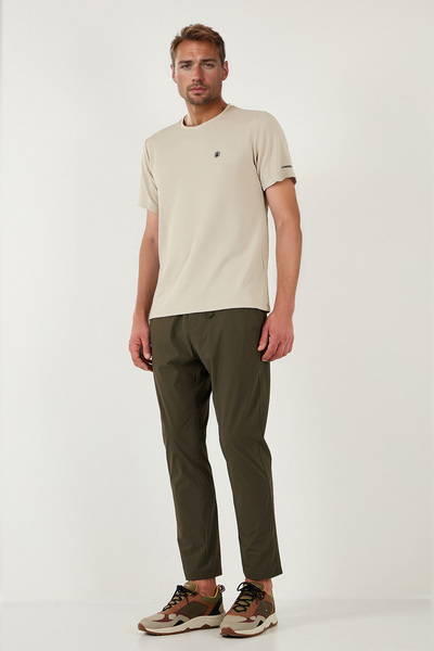 Buratti Сlim Fit Еластичний пояс Штани з деталями на поясі Чоловічі ШТАНИ 554...