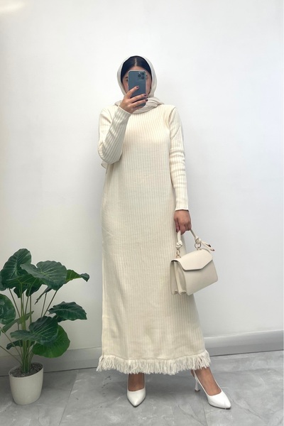 NİSUM MODA KOPIJA - NİSUM SUKNJA PÜ Sa resama ZUN PLETENA HALJINA